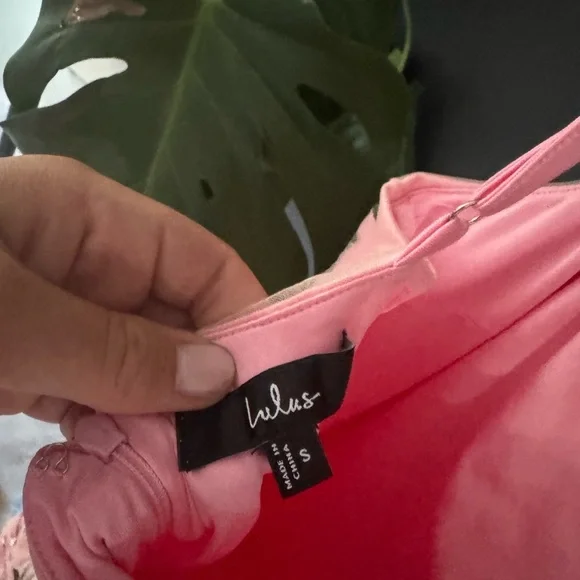 Lulus Blooming For Love Pink Floral Embroidered Midi Dress - Picture 5 of 5